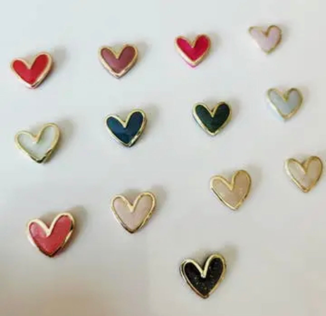 Paperclip Chain Necklace with Heart Charm