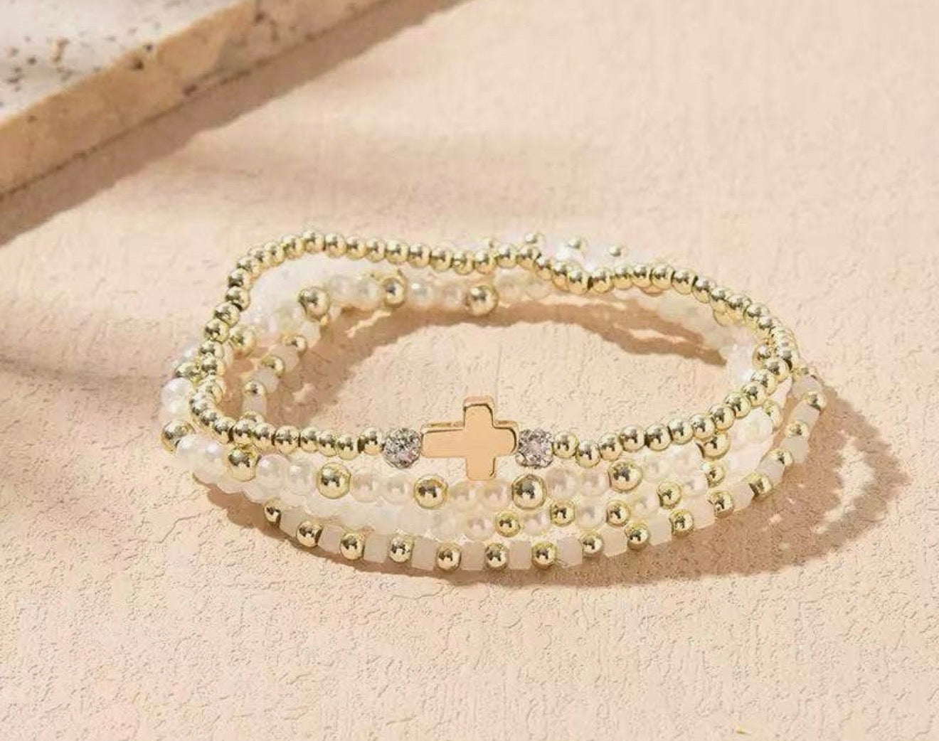 Stackable Cross Bracelet*Multiple colors