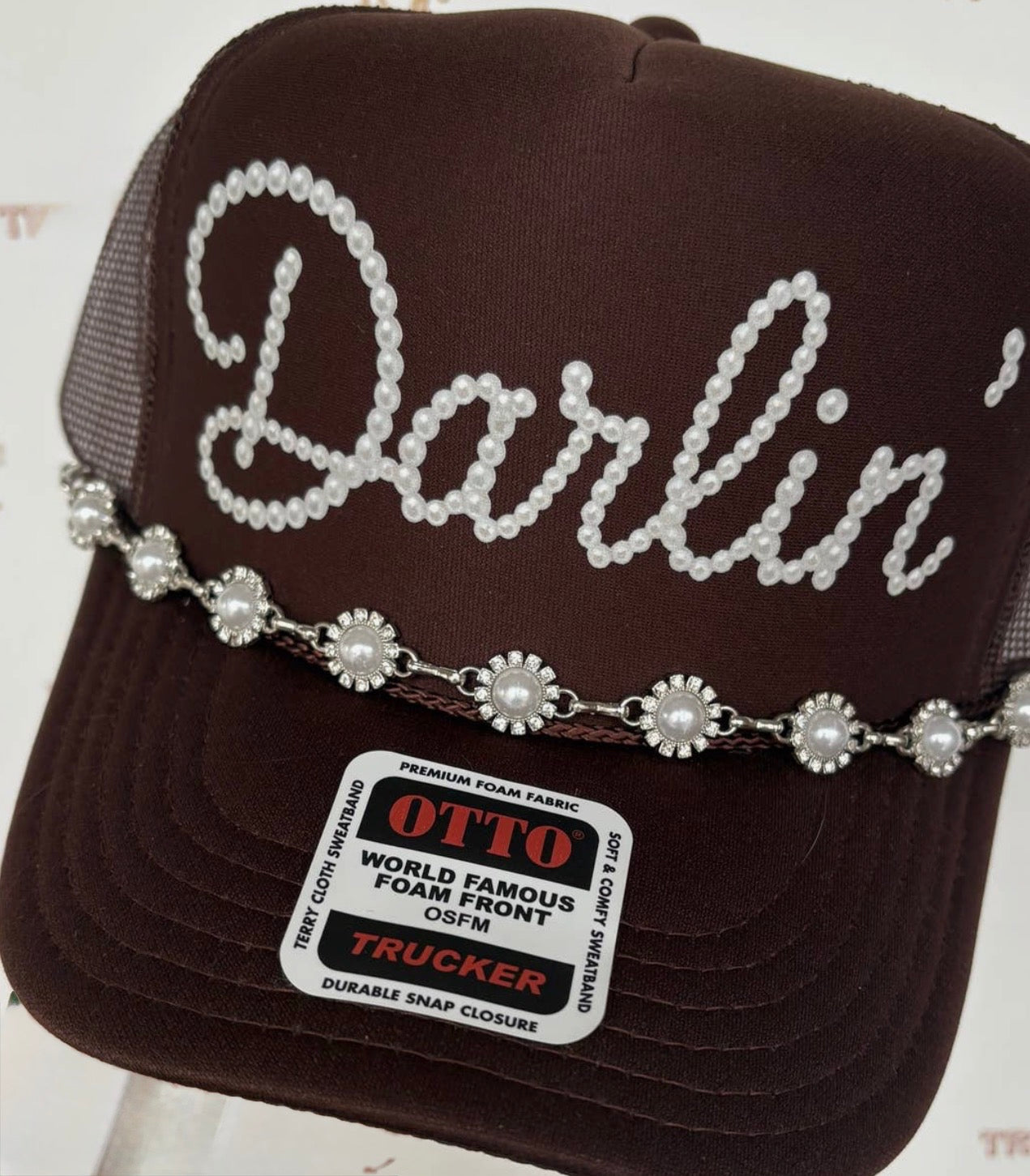 *Darlin’ Trucker Hat w/Chain
