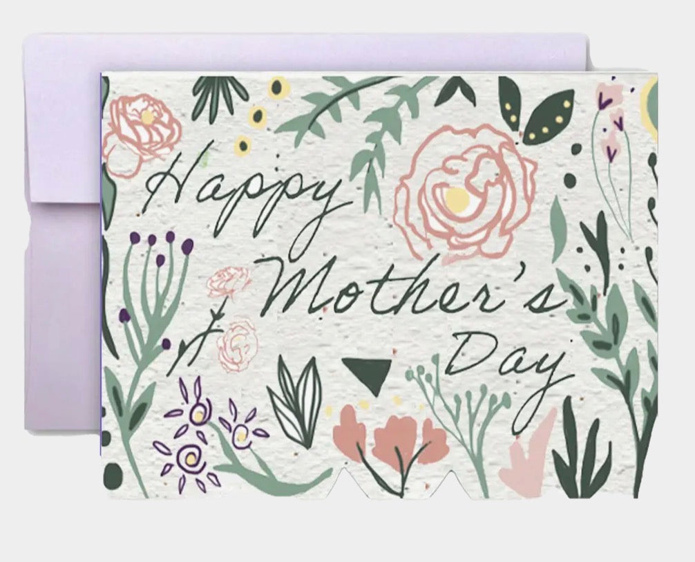 Mother's Day Wildflower Seed Paper Card