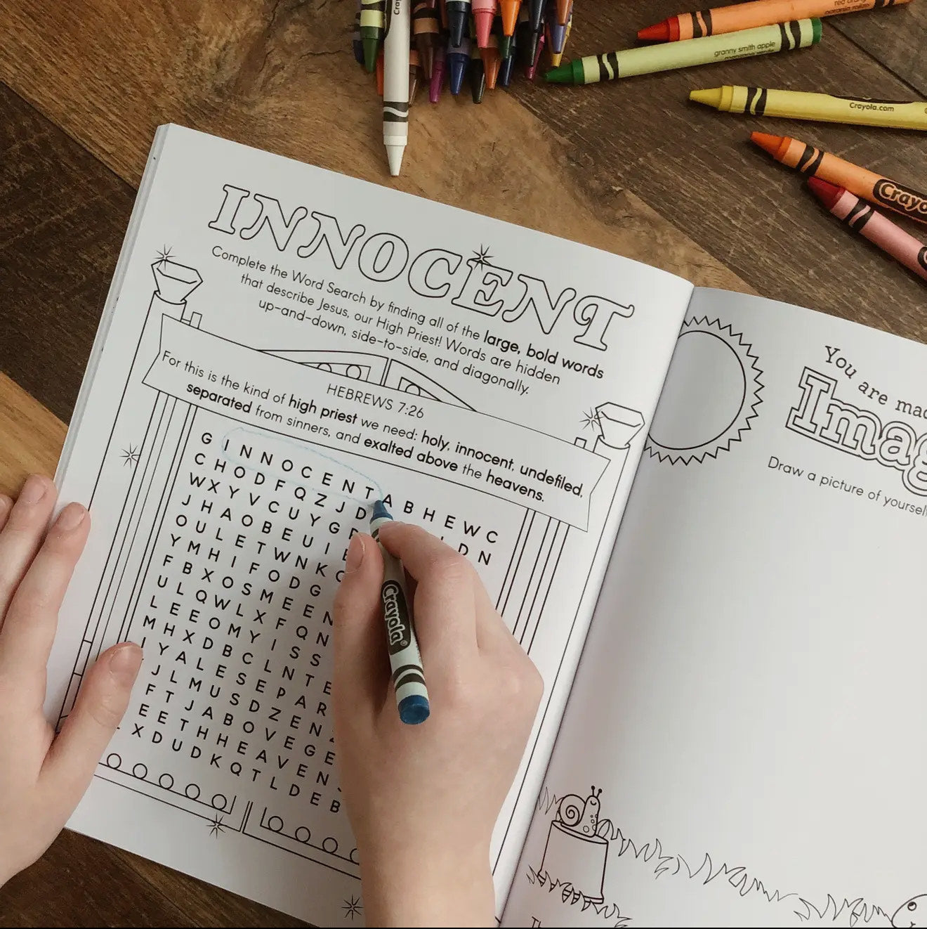 Colored with Grace- Kids Coloring Book