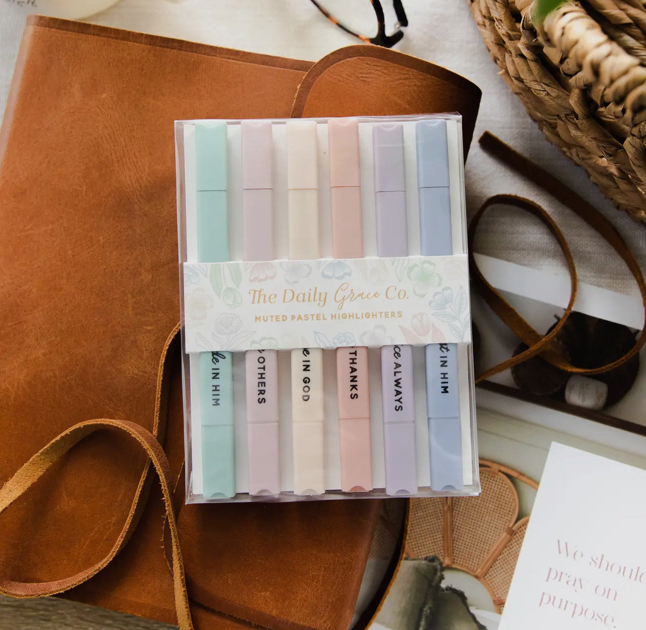 Muted Pastel Highlighters - Best Seller!