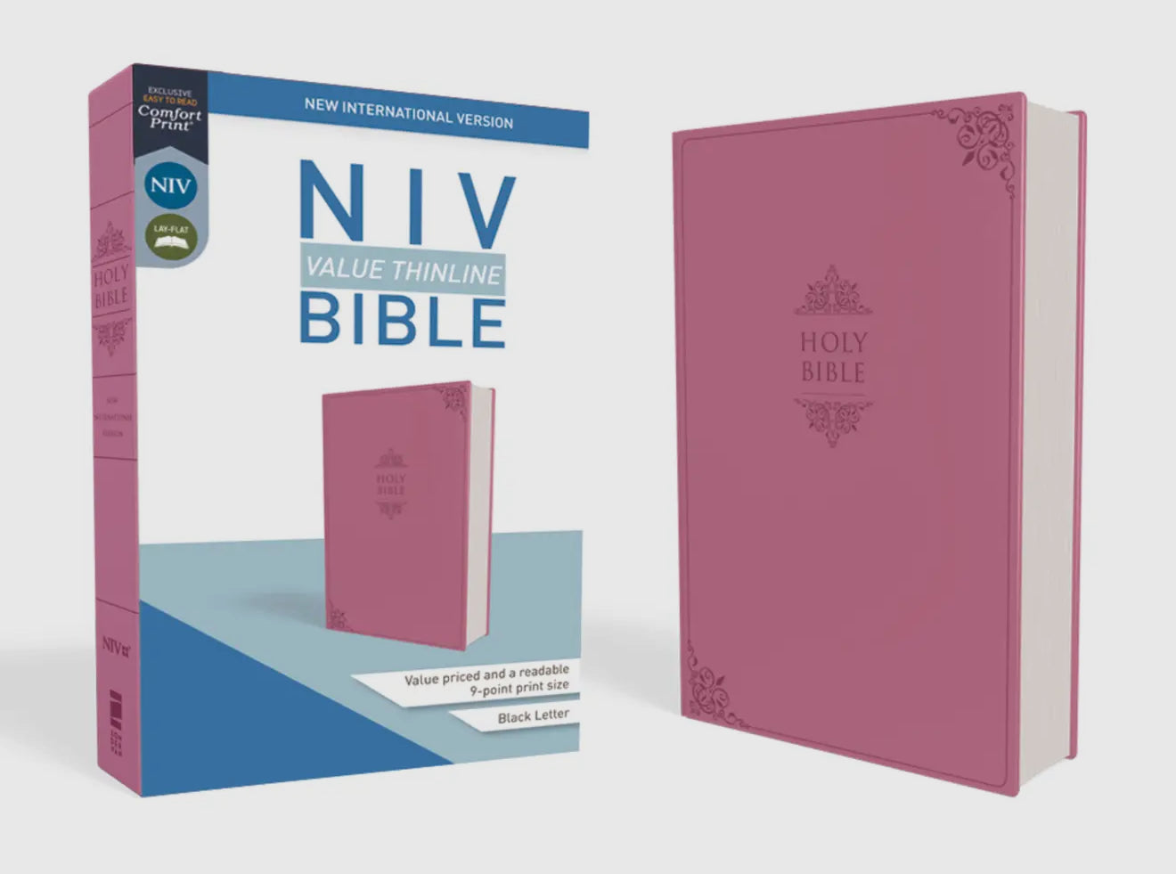 NIV Value Thinline Bible Leathersoft Pink