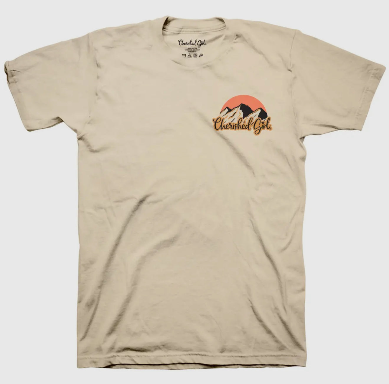 Cherished Girl Womens T-Shirt God Is Greater