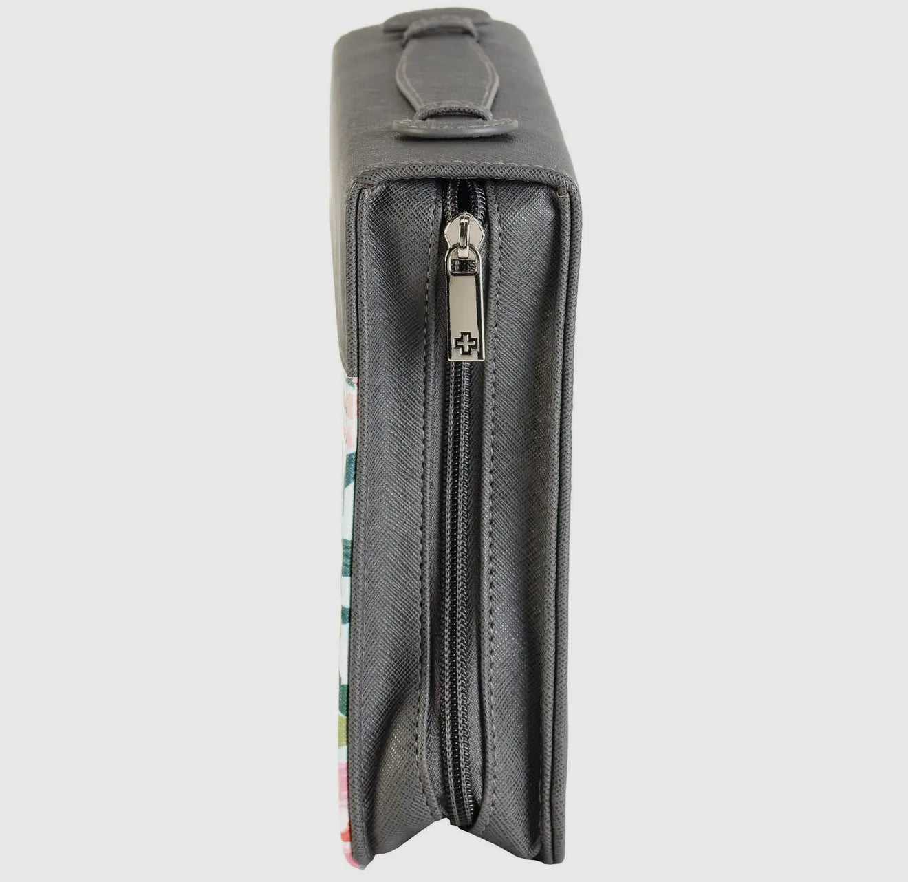 | Bible Cover His Love Endures Forever | Black Large