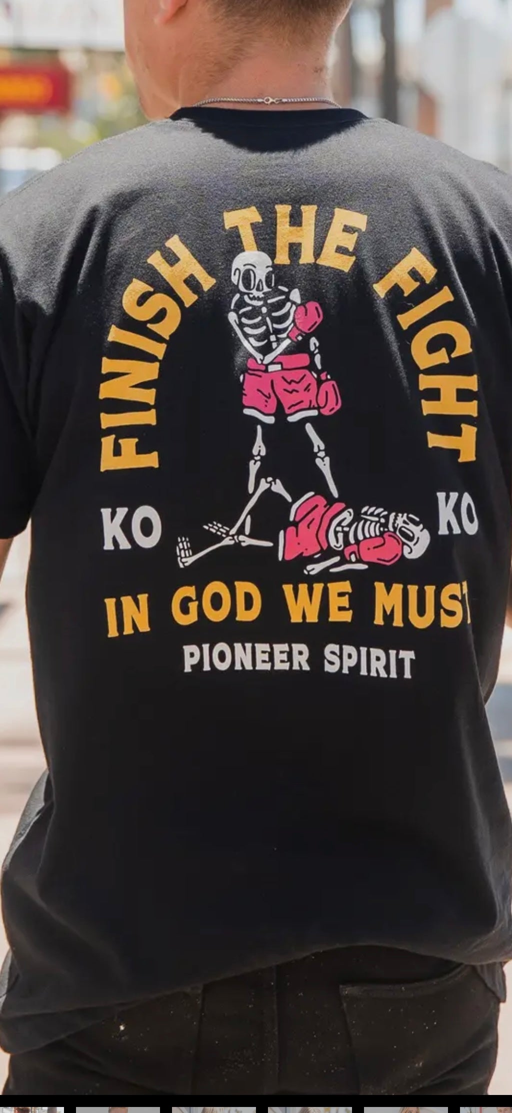 Finish The Fight Tee