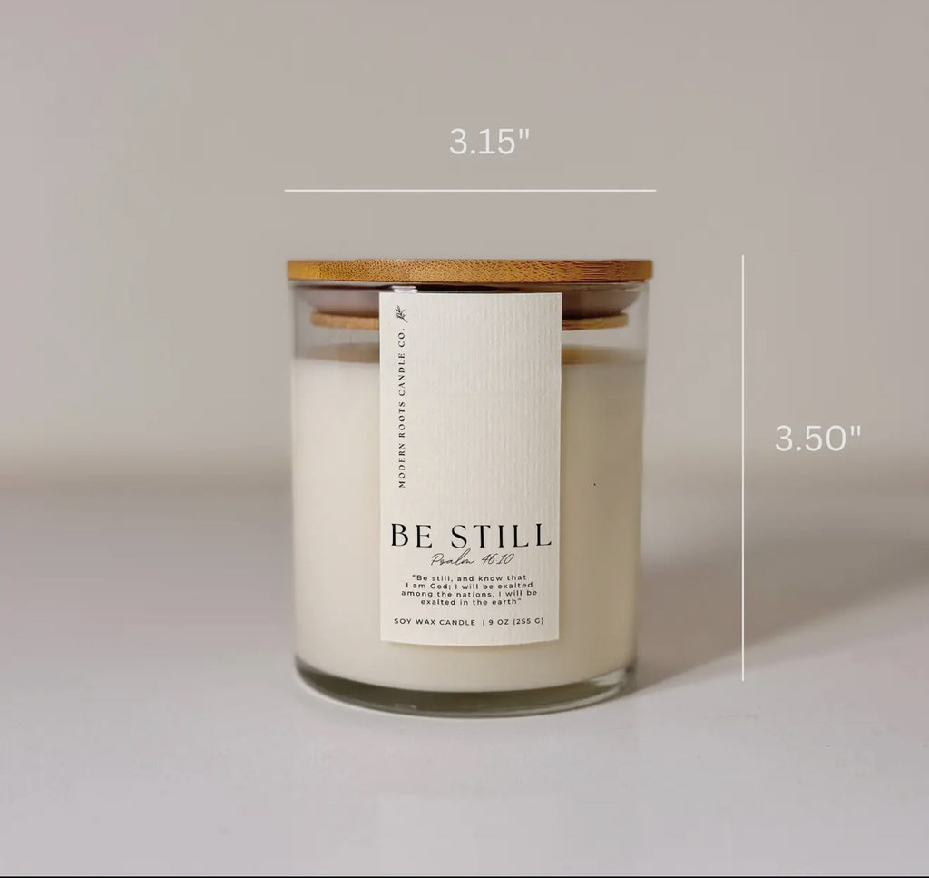 Be Still | Lavender & Sage | 9 oz Soy Candle